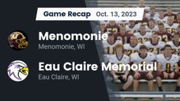 Recap: Menomonie  vs. Eau Claire Memorial  2023