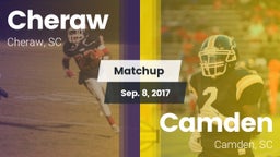 Matchup: Cheraw vs. Camden  2017