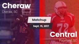 Matchup: Cheraw vs. Central  2017