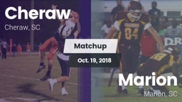 Matchup: Cheraw vs. Marion  2018