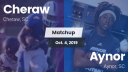 Matchup: Cheraw vs. Aynor  2019