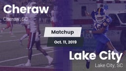 Matchup: Cheraw vs. Lake City  2019
