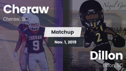 Matchup: Cheraw vs. Dillon  2019