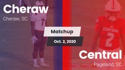 Matchup: Cheraw vs. Central  2020