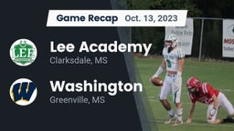 Recap: Lee Academy  vs. Washington  2023
