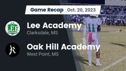 Recap: Lee Academy  vs. Oak Hill Academy  2023