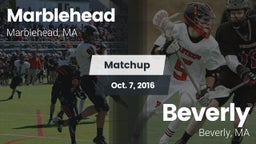 Matchup: Marblehead vs. Beverly  2016