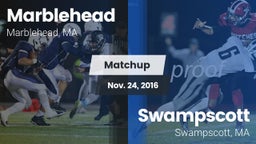 Matchup: Marblehead vs. Swampscott  2016