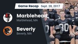 Recap: Marblehead  vs. Beverly  2017