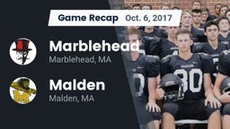 Recap: Marblehead  vs. Malden  2017