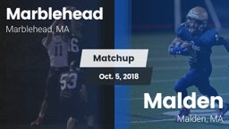 Matchup: Marblehead vs. Malden  2018