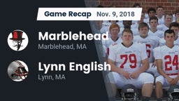 Recap: Marblehead  vs. Lynn English  2018