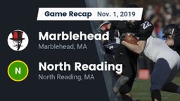 Recap: Marblehead  vs. North Reading  2019