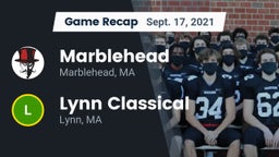 Recap: Marblehead  vs. Lynn Classical  2021