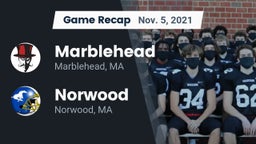 Recap: Marblehead  vs. Norwood  2021