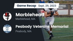 Recap: Marblehead  vs. Peabody Veterans Memorial  2023