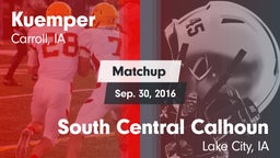 Matchup: Kuemper vs. South Central Calhoun 2016