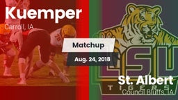 Matchup: Kuemper vs. St. Albert  2018