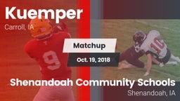 Matchup: Kuemper vs. Shenandoah Community Schools 2018