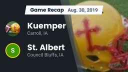 Recap: Kuemper  vs. St. Albert  2019