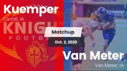 Matchup: Kuemper vs. Van Meter  2020