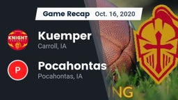 Recap: Kuemper  vs. Pocahontas  2020
