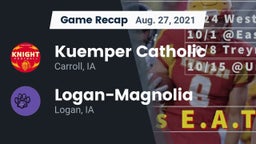 Recap: Kuemper Catholic  vs. Logan-Magnolia  2021