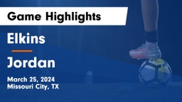 Elkins  vs Jordan  Game Highlights - March 25, 2024