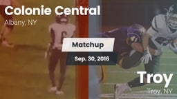 Matchup: Colonie Central vs. Troy  2016