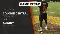 Recap: Colonie Central  vs. Albany  2016