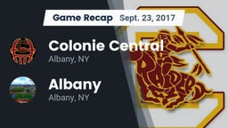 Recap: Colonie Central  vs. Albany  2017