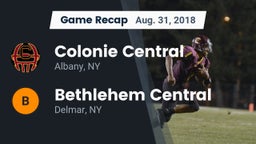 Recap: Colonie Central  vs. Bethlehem Central  2018
