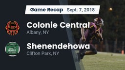 Recap: Colonie Central  vs. Shenendehowa  2018
