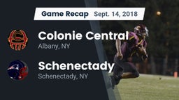 Recap: Colonie Central  vs. Schenectady  2018