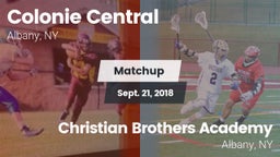 Matchup: Colonie Central vs. Christian Brothers Academy  2018