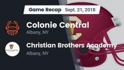 Recap: Colonie Central  vs. Christian Brothers Academy  2018