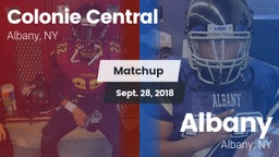 Matchup: Colonie Central vs. Albany  2018
