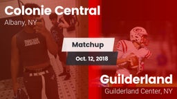Matchup: Colonie Central vs. Guilderland  2018