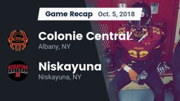 Recap: Colonie Central  vs. Niskayuna  2018