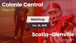 Matchup: Colonie Central vs. Scotia-Glenville  2018