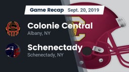 Recap: Colonie Central  vs. Schenectady  2019