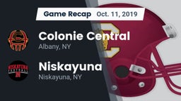 Recap: Colonie Central  vs. Niskayuna  2019