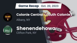 Recap: Colonie Central  (South Colonie) vs. Shenendehowa  2023
