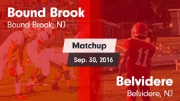 Matchup: Bound Brook vs. Belvidere  2016