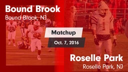 Matchup: Bound Brook vs. Roselle Park  2016