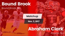 Matchup: Bound Brook vs. Abraham Clark  2017