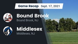 Recap: Bound Brook  vs. Middlesex  2021