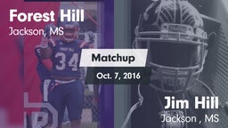Matchup: Forest Hill vs. Jim Hill  2016