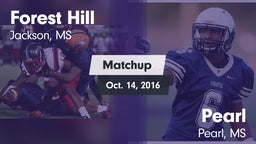 Matchup: Forest Hill vs. Pearl  2016