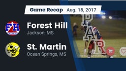 Recap: Forest Hill  vs. St. Martin  2017